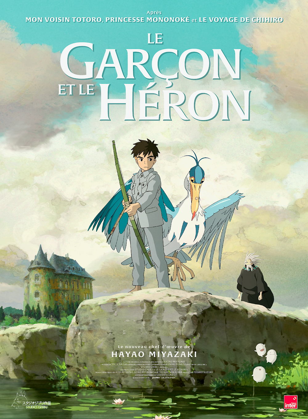 Affiche du film Le Garçon et le Héron